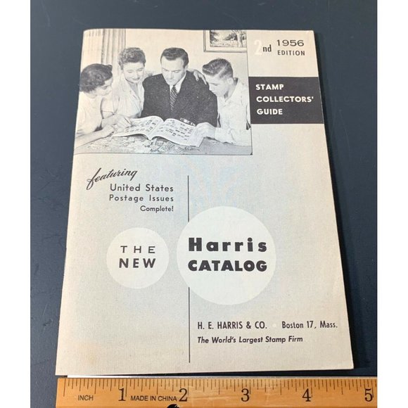1956 Harris Catalog Postage Stamps 2nd Edition Collectors Guide United States - Picture 7 of 7